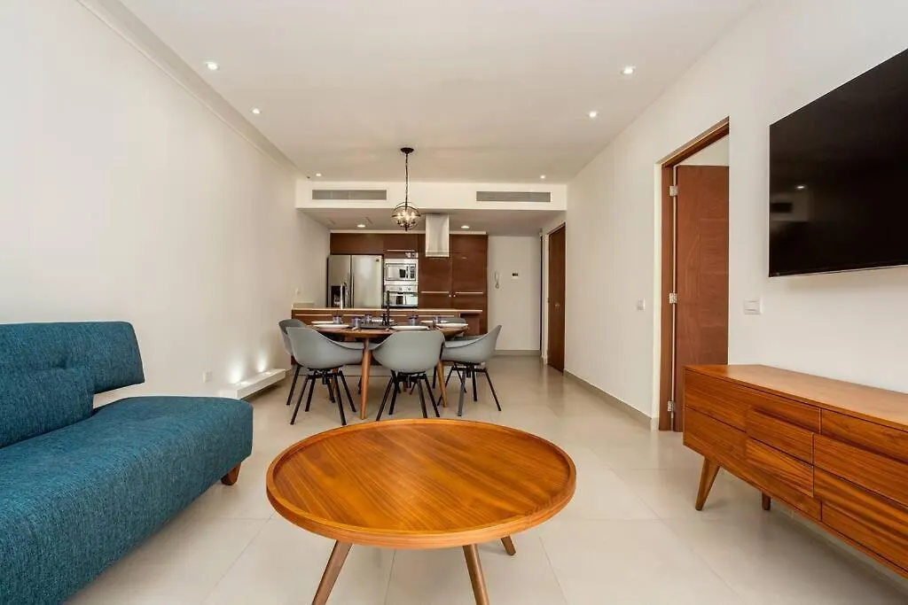 Apartment Ochoa 209 Luxury Condo Private Beach Club Playa del Carmen Mexico